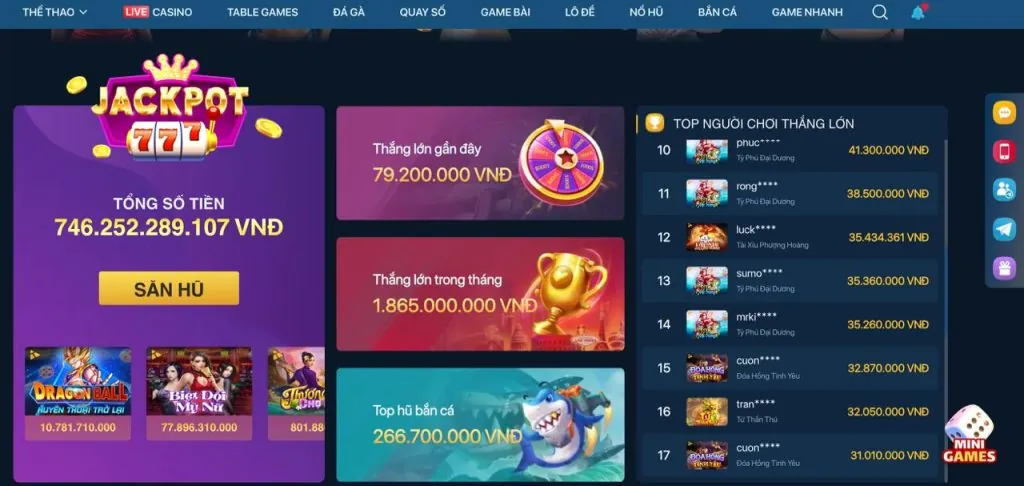 Các tính năng nổi bật của Bayvip